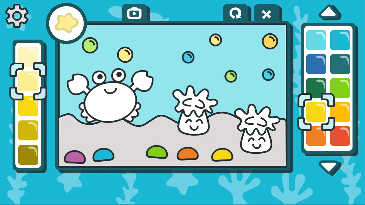 Tiny Coloring book - Underwater
